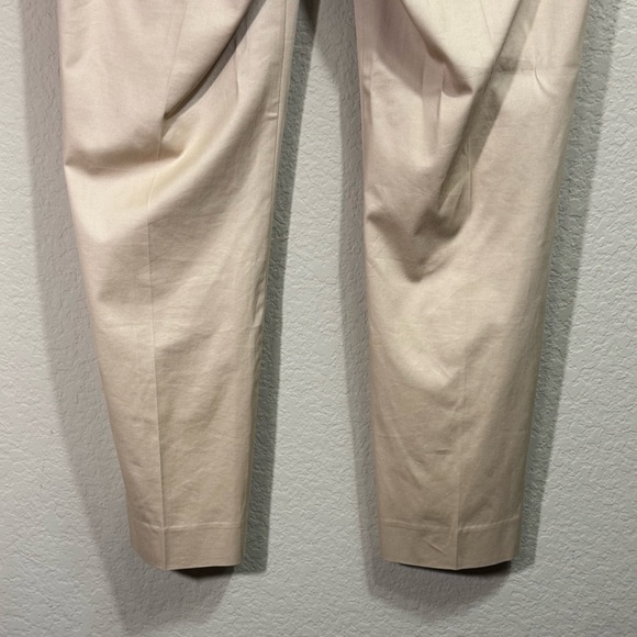 Ralph Lauren Black Label Women's Wool Blend Tan Trouser Career Pants 12 Stretch - Picture 9 of 12